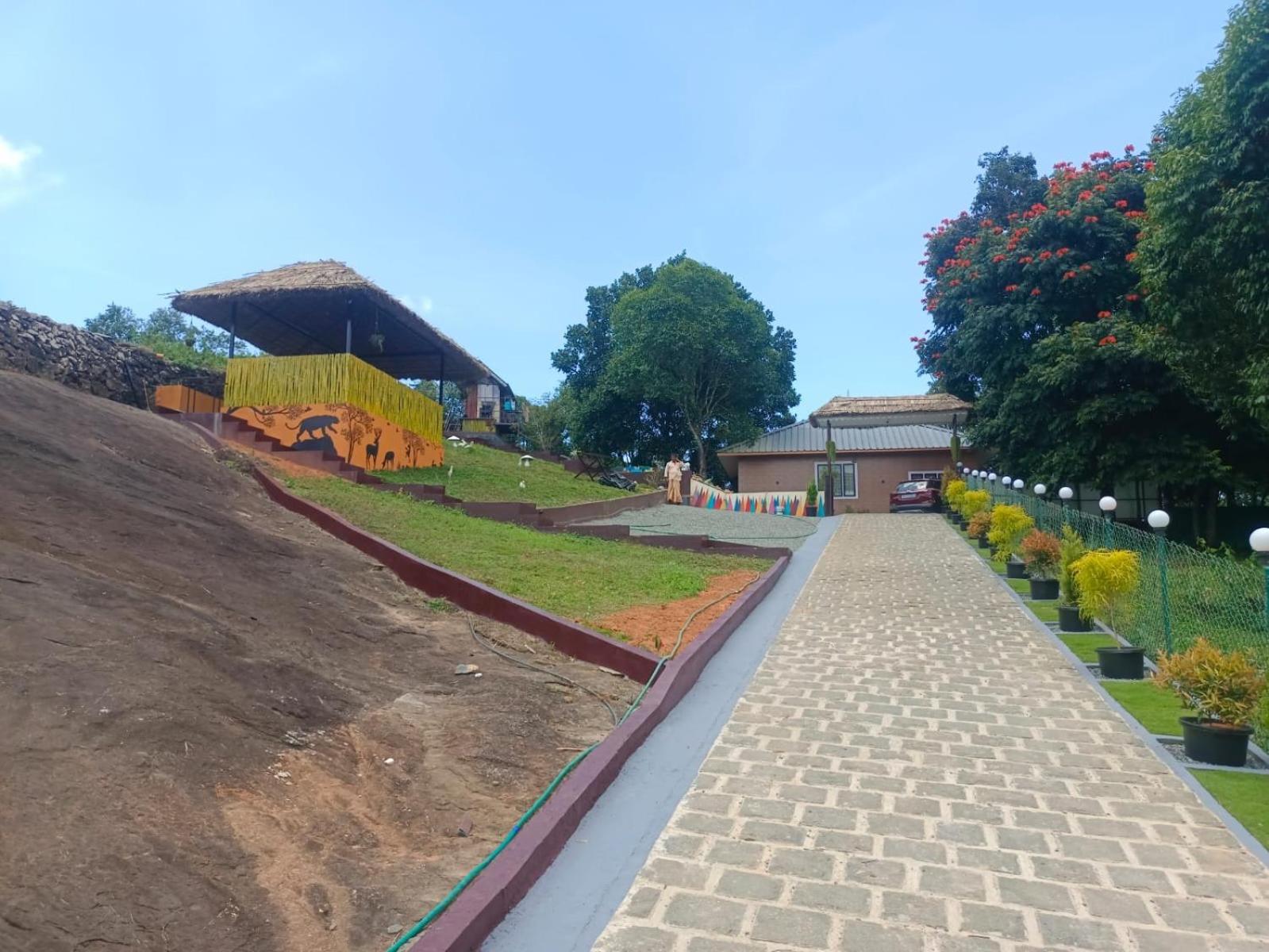 Spathodea Vagamon Bagian luar foto